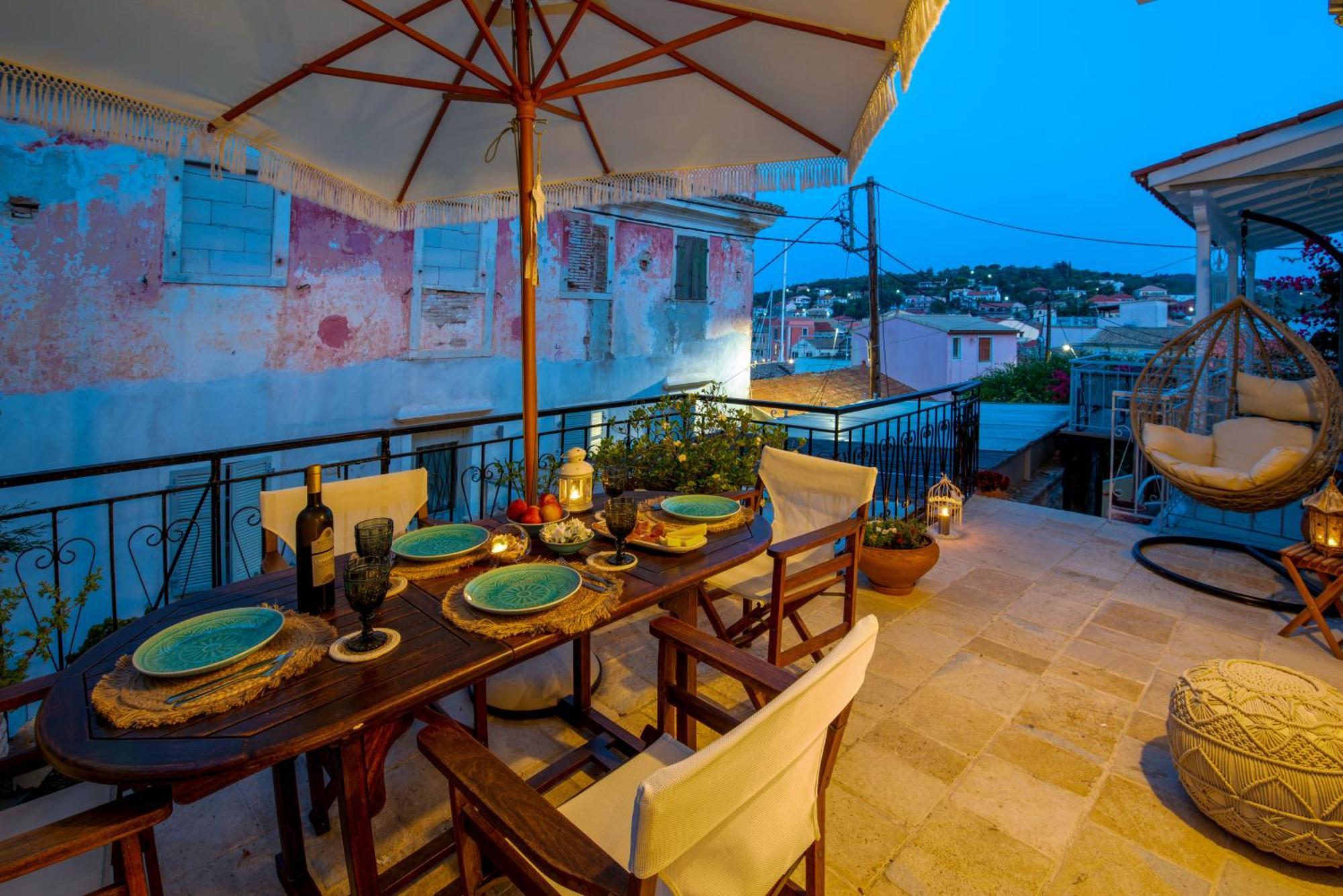 Appartement Marilu's, Paxos Port House à Gaios Extérieur photo