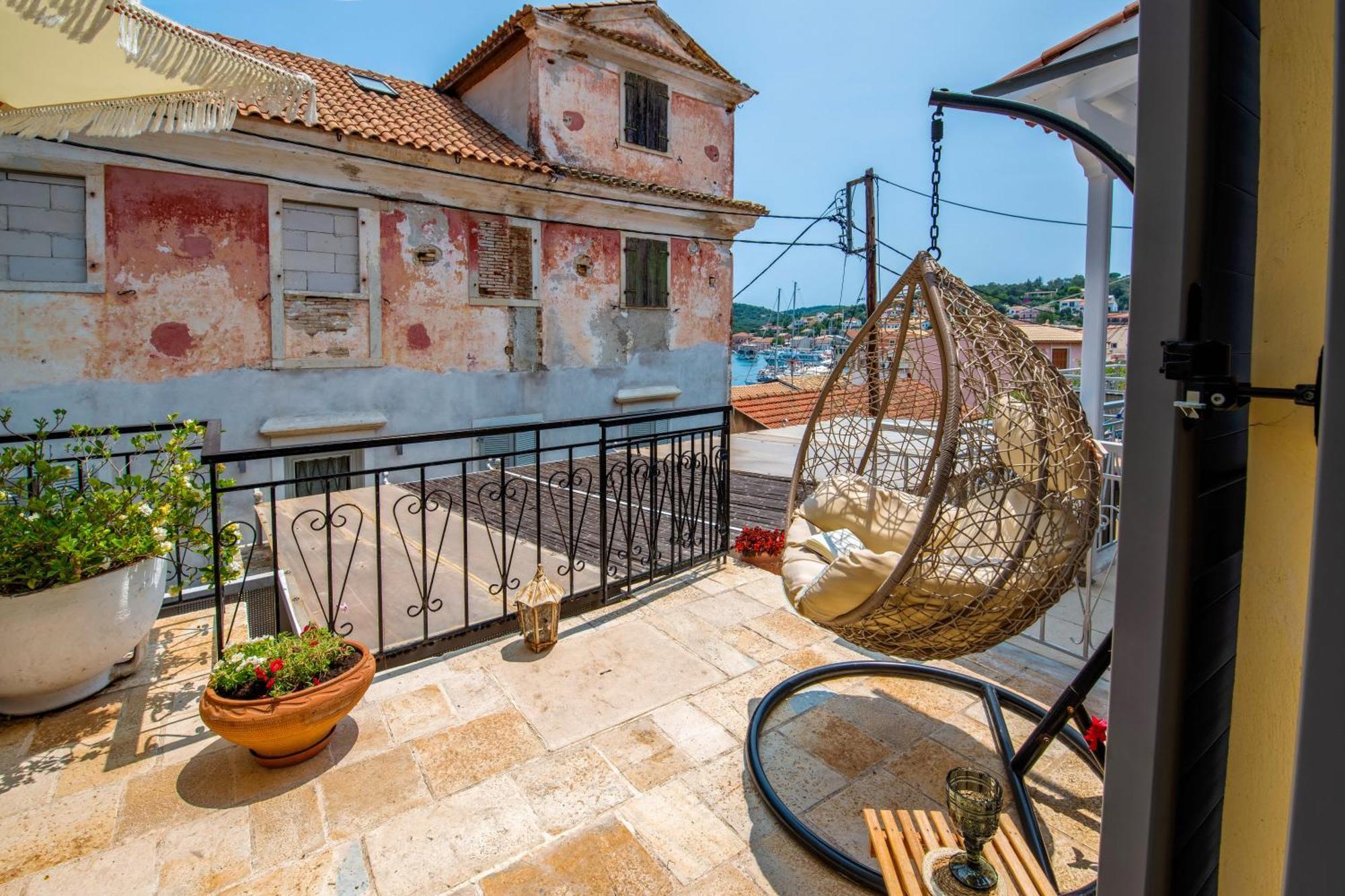 Appartement Marilu's, Paxos Port House à Gaios Extérieur photo